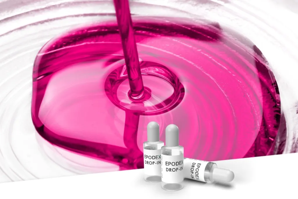 Epoxy Resin transparent pink pink