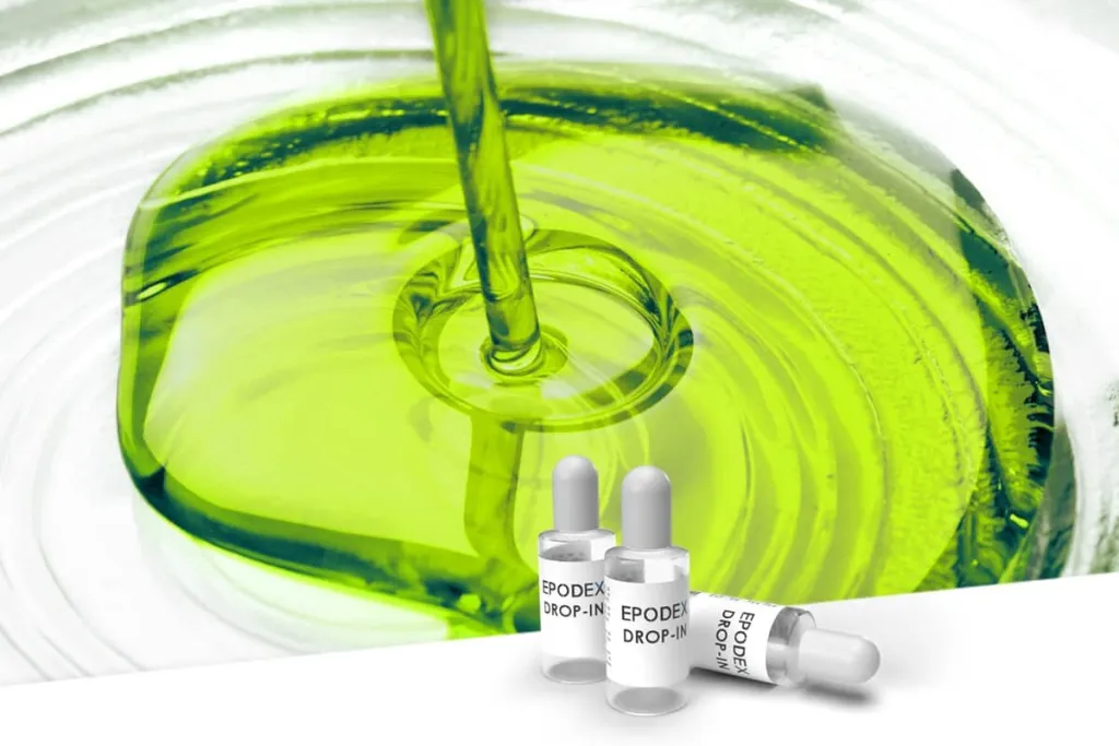 Epoxy Resin transparent jewellery lime