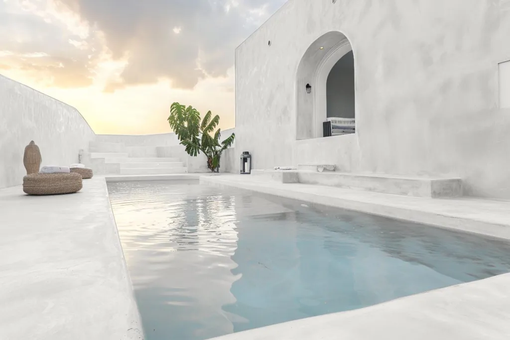 Microcement Floors wall outdoors