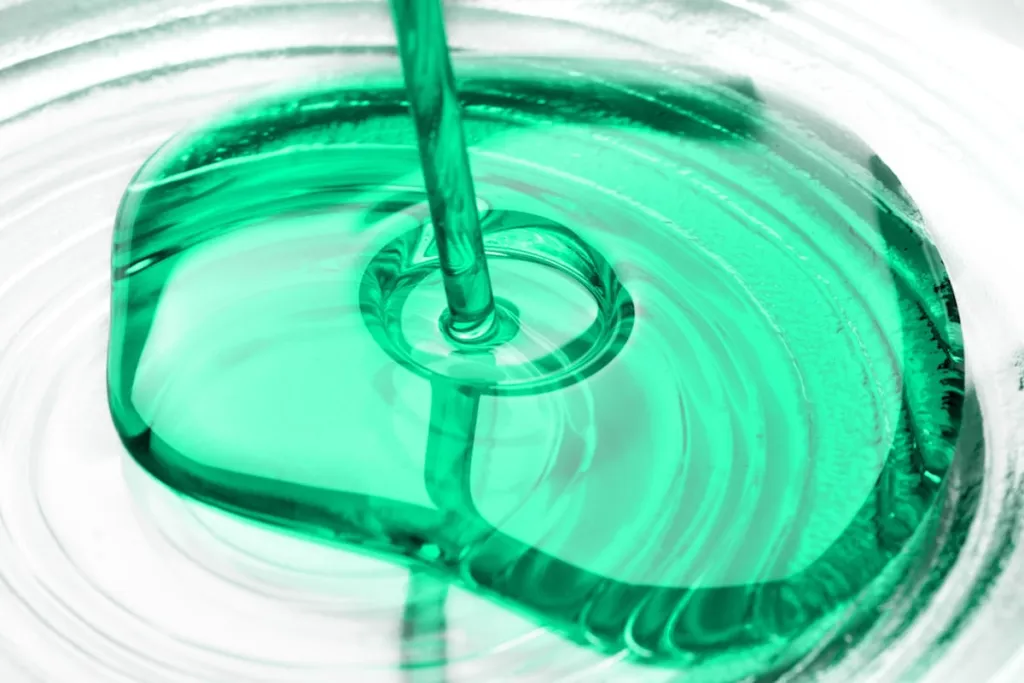 Epoxy Resin transparent green green