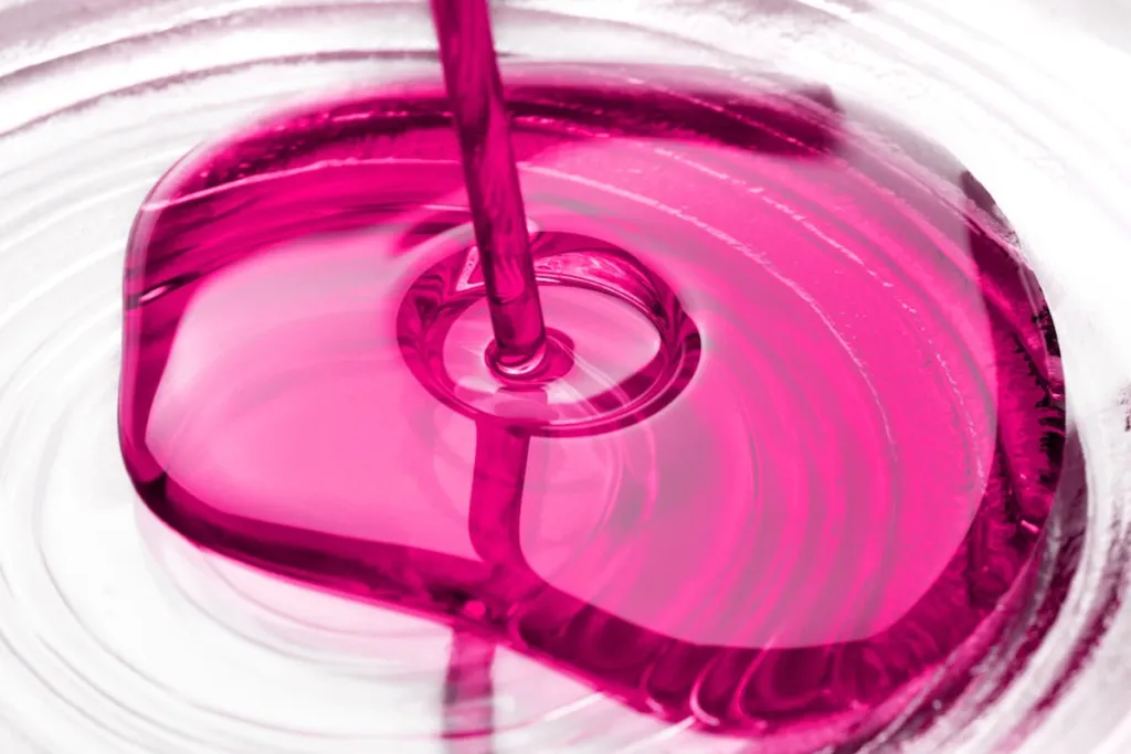 Epoxy Resin transparent pink pink