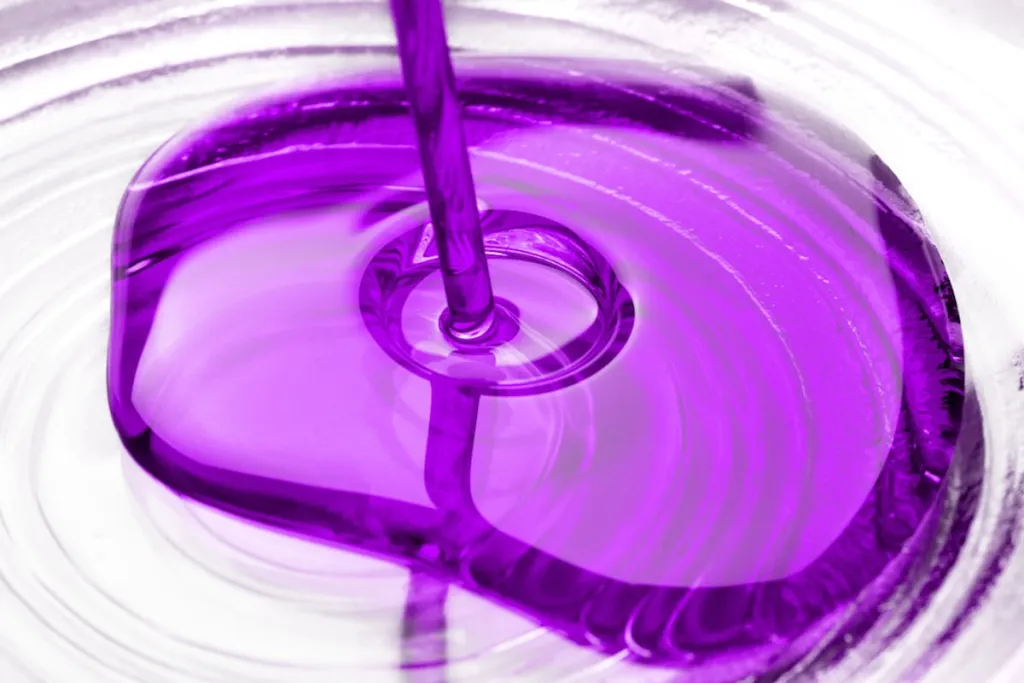 Epoxy Resin transparent purple violet