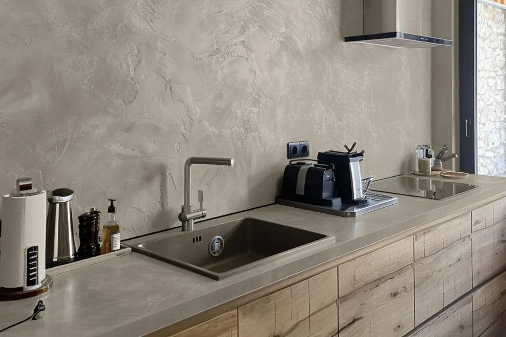 Microcement Floors kitchen Beton