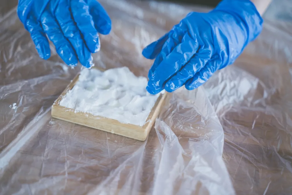 Silicone mould diy EPODEX