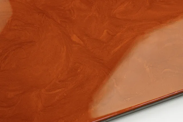 Epoxy Resin bronze red