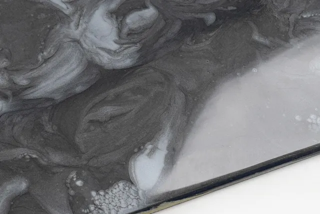 Epoxy Resin satin grey pearl