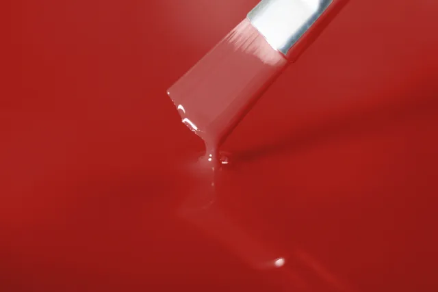 Epoxy Resin deep pour resin RAL flame red