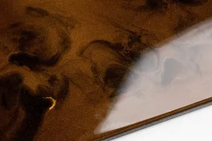 Epoxy Resin flame copper dark