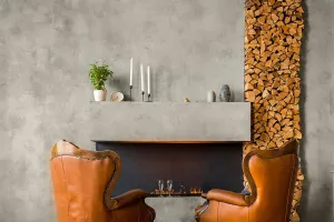 Beton cire furniture
