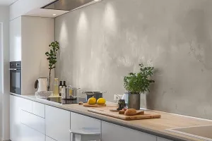Microcement Floors kitchen pebble